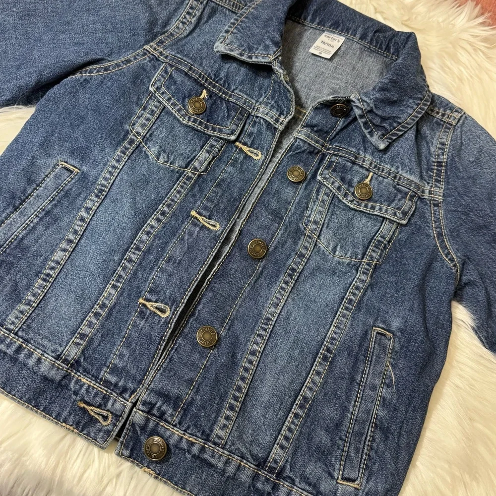 Carter’s Kid Denim Jacket Size 10/10A *New With Tags*